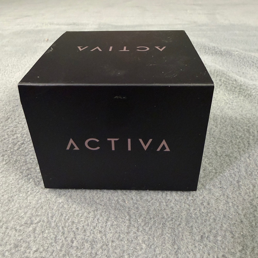 Activa Mens Sport Watch Blue Camo Dual Time Analog Digital 50M Water Resist New - Picture 8 of 8